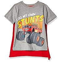 Nickelodeon Boys' Toddler Blaze and The Monster Machines Cape T-Shirt