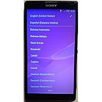 Sony Xperia ZL LTE C6506 Unlocked Android Phone - US Warranty - (Black)