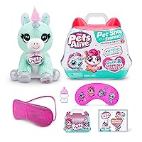 Pet Shop Surprise Unicorn Toys by ZURU - Interactive with Electronic 'Speak & Repeat' Animal Playset Unicorn Gifts for Girls and Kids (Series 2)