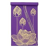 ProsourceFit Yoga Mats 3/16” (5mm) Thick for Comfort & Stability with Exclusive Printed Designs