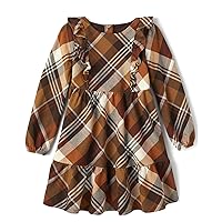 Gymboree Girls' One Size and Toddler Long Sleeve Casual Print Dresses Seasonal