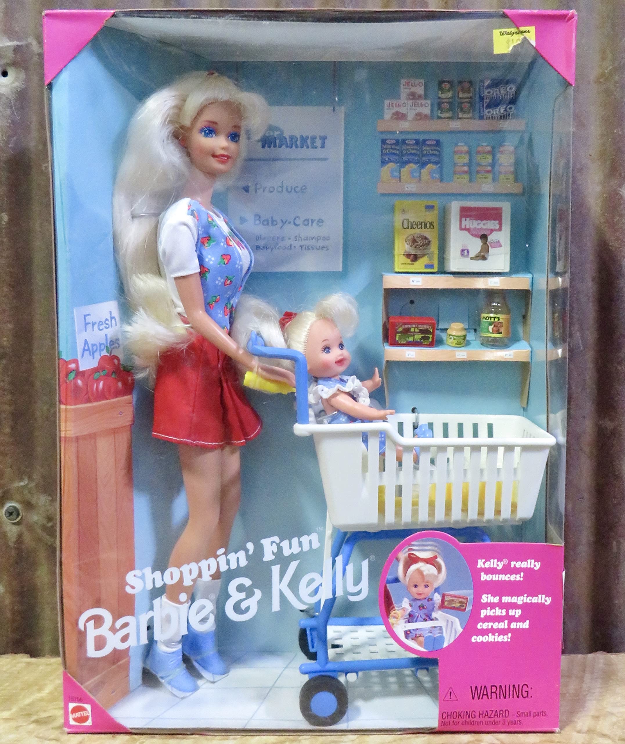 Shoppin' Fun Barbie & Kelly Playset (1996)