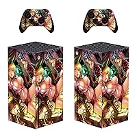 XB Series X Console Controllers Skin Decals Stickers Hot Girl Wrap Vinyl for XB Series X Console Anime Girl