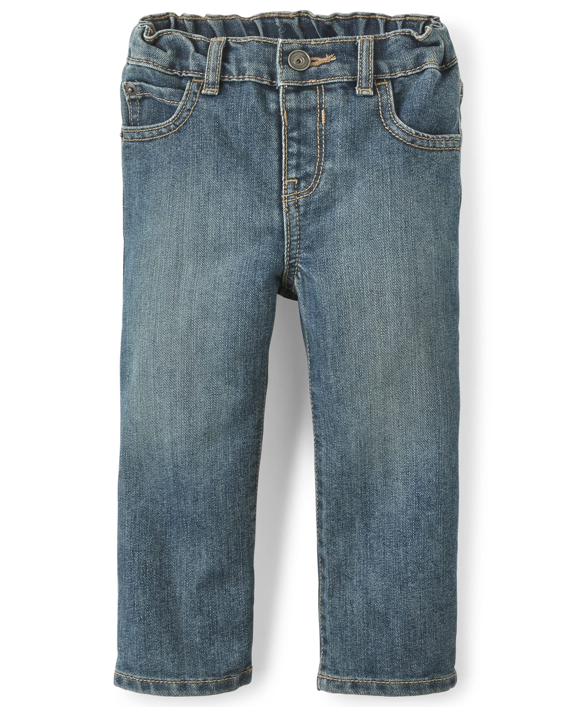 The Children's Place Single and Toddler Boys Basic Bootcut Jeans