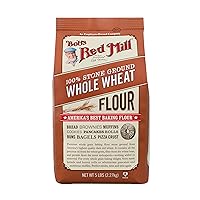 Bob's Red Mill Whole Wheat Flour, 5 Pound (Pack of 1)