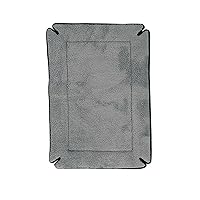 Memory Foam Crate Pad Gray Medium 21 X 31 Inches