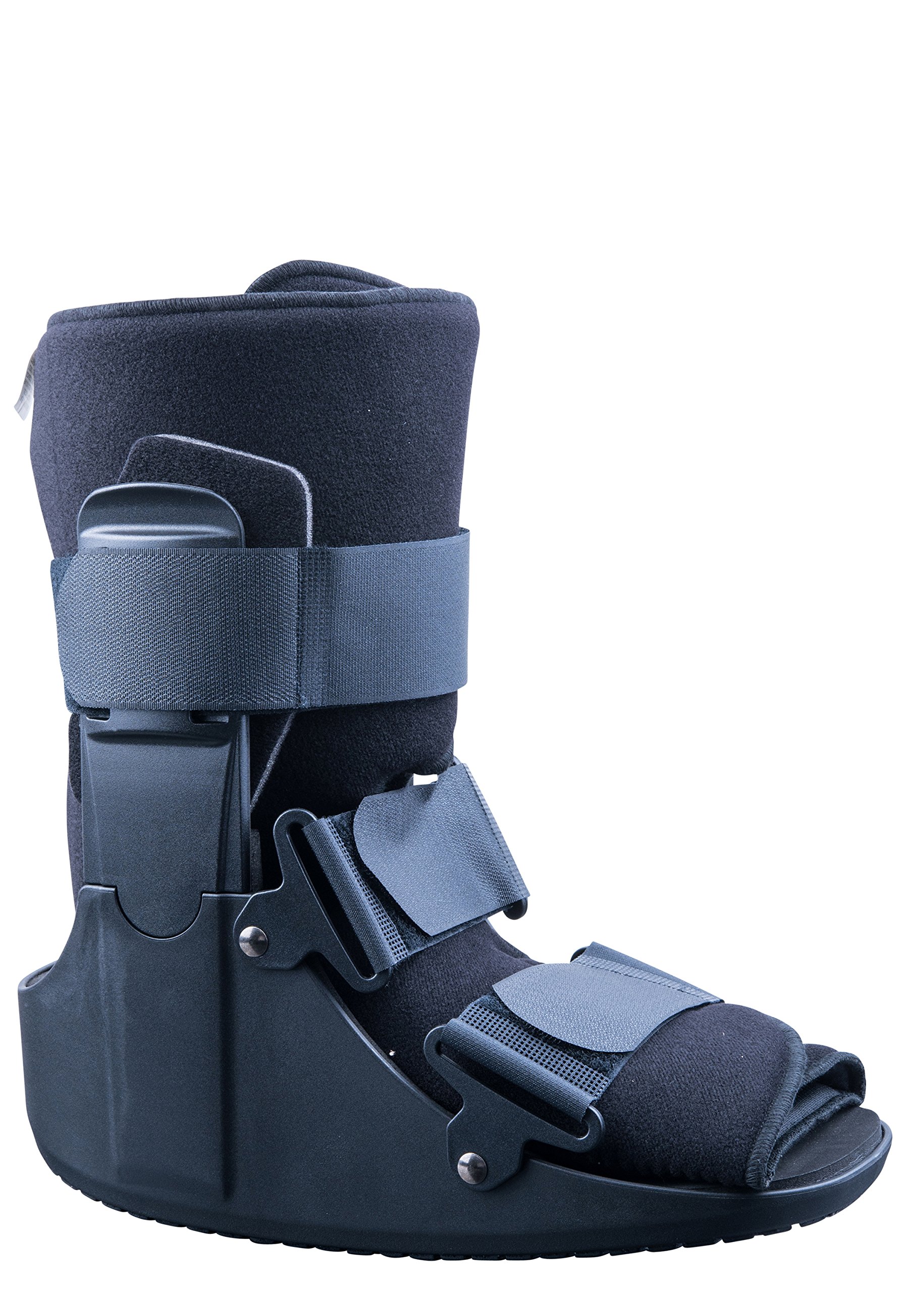 MARS Wellness Polymer Short Cam Walker Boot - Fracture, Sprained Ankle/Foot Stabilizer - Broken Toe Walking Ankle Boot for Men or Women - XS