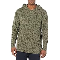 Men's Luxe Wr Touch Camo Print Hoodie Base Layer