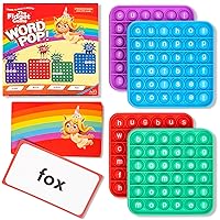 Word Pop CVC Words - Learn to Read in Weeks - Multisensory Reading & Phonics Interactive Tools Ideal for Pre Kindergarten to 1st Grade