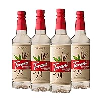 Torani Puremade Syrup, Vanilla, 25.4 Ounces (Pack of 4)