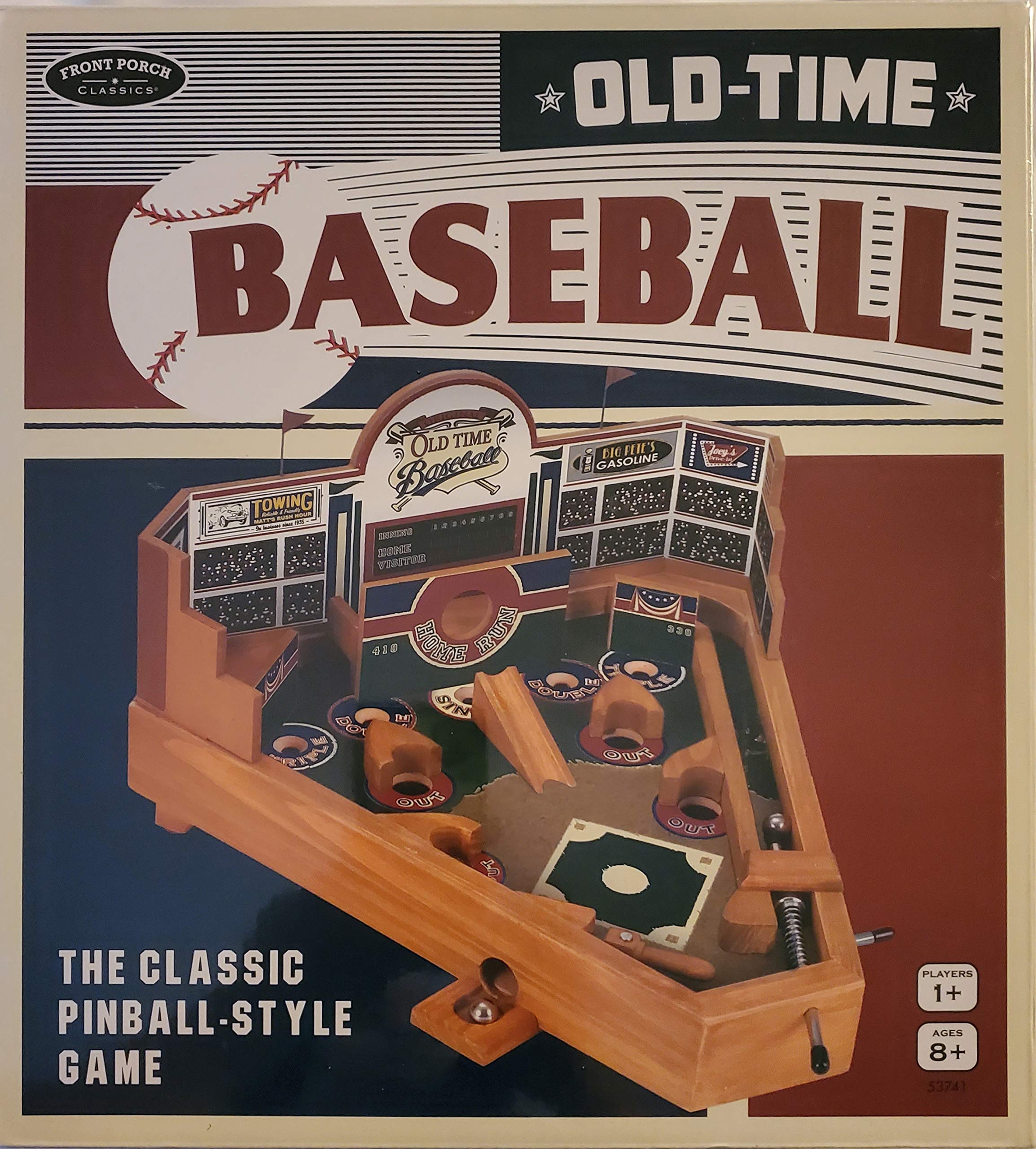 Front Porch Classics, Old Time Baseball Classic Table Top Pinball Game