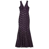Xscape Women's Glitter Lace Dress