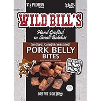 Wild Bill’s Pork Belly Bites 3 Ounce Pack (3 count)