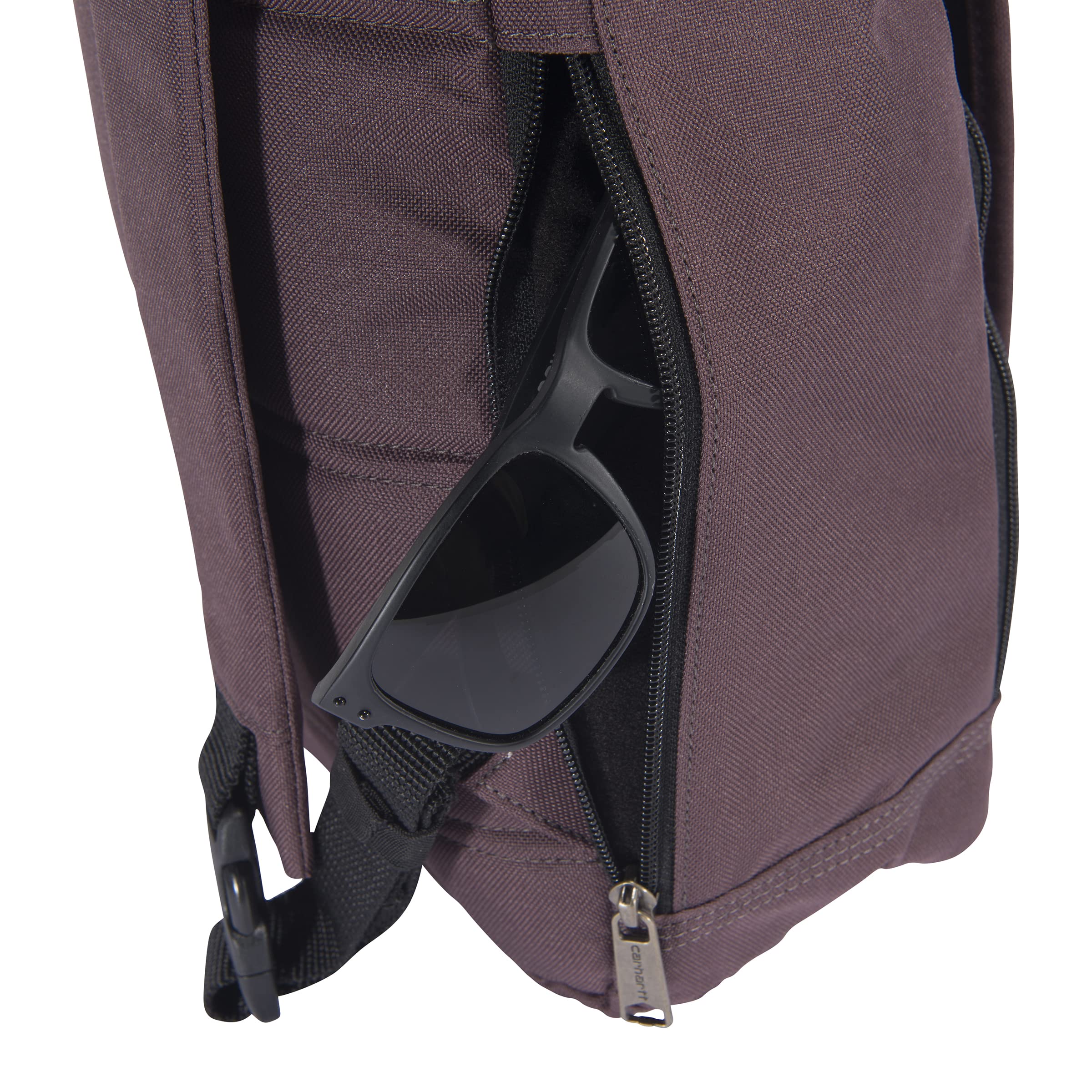 Carhartt Bag, Sling Crossbody Backpack with Side Release Buckle & Tablet Sleeve, Wine, One Size