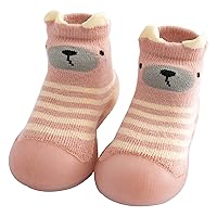 Toddler sock shoes baby boys girls Slippers shoes Baby Infant First Walking Shoes Rubber Sole Non-Skid Floor Slippers