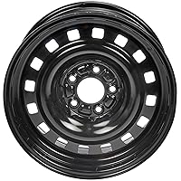 Dorman 939-131 16 x 7 In. Steel Wheel Compatible with Select Ford / Lincoln / Mercury Models, Black