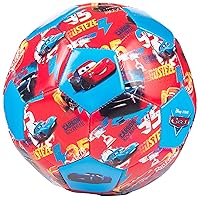 Capelli Sport Disney Pixar Cars Soccer Ball, Repeat Print Youth Kids Mini Soccer Ball, Multi, Size 3