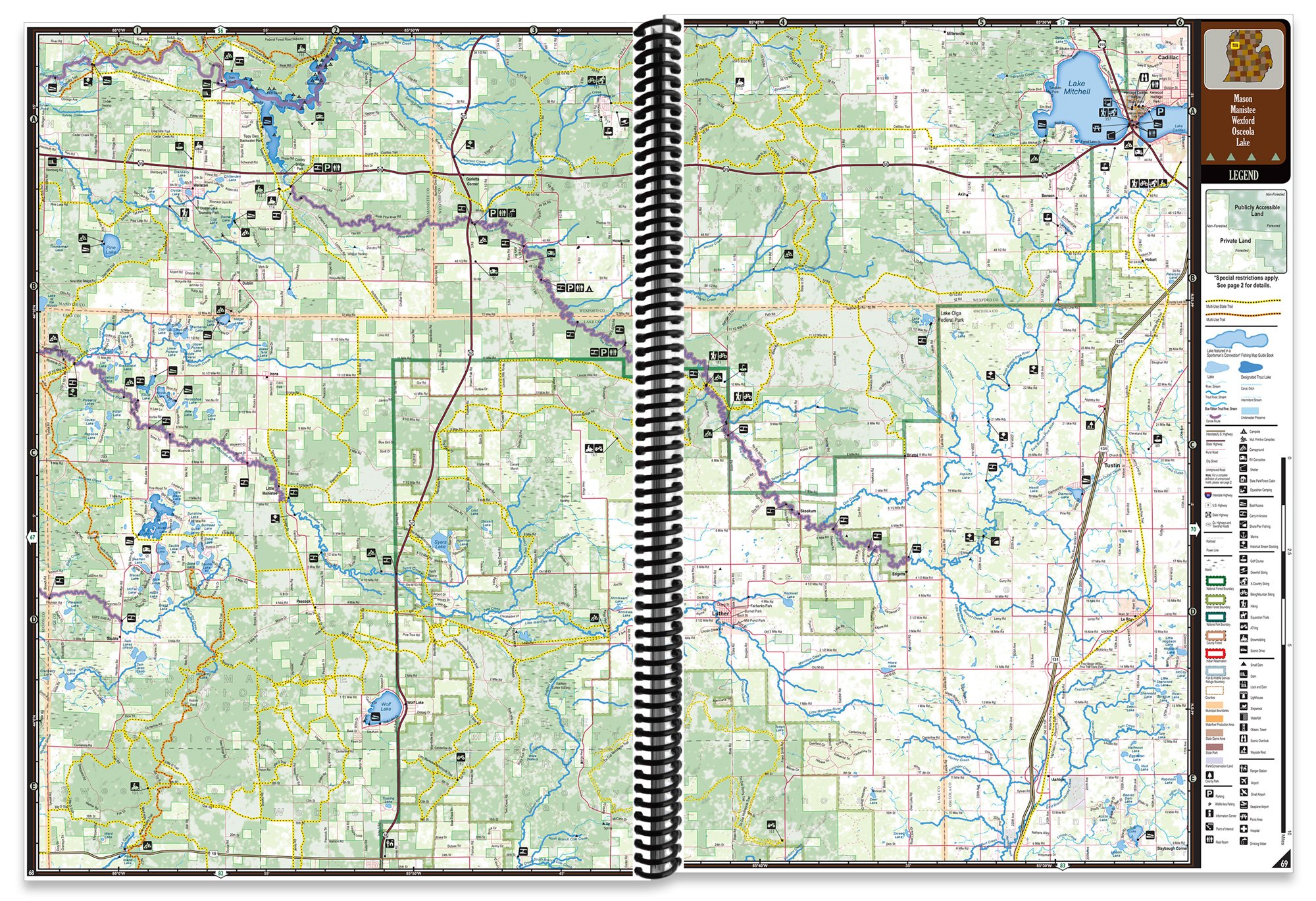 Southern Michigan All-Outdoors Atlas & Field Guide