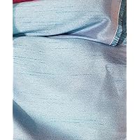 Ad Fabric, Imitation Raw Silk Shantung Dupioni Fabric,Baby Blue Color - 58