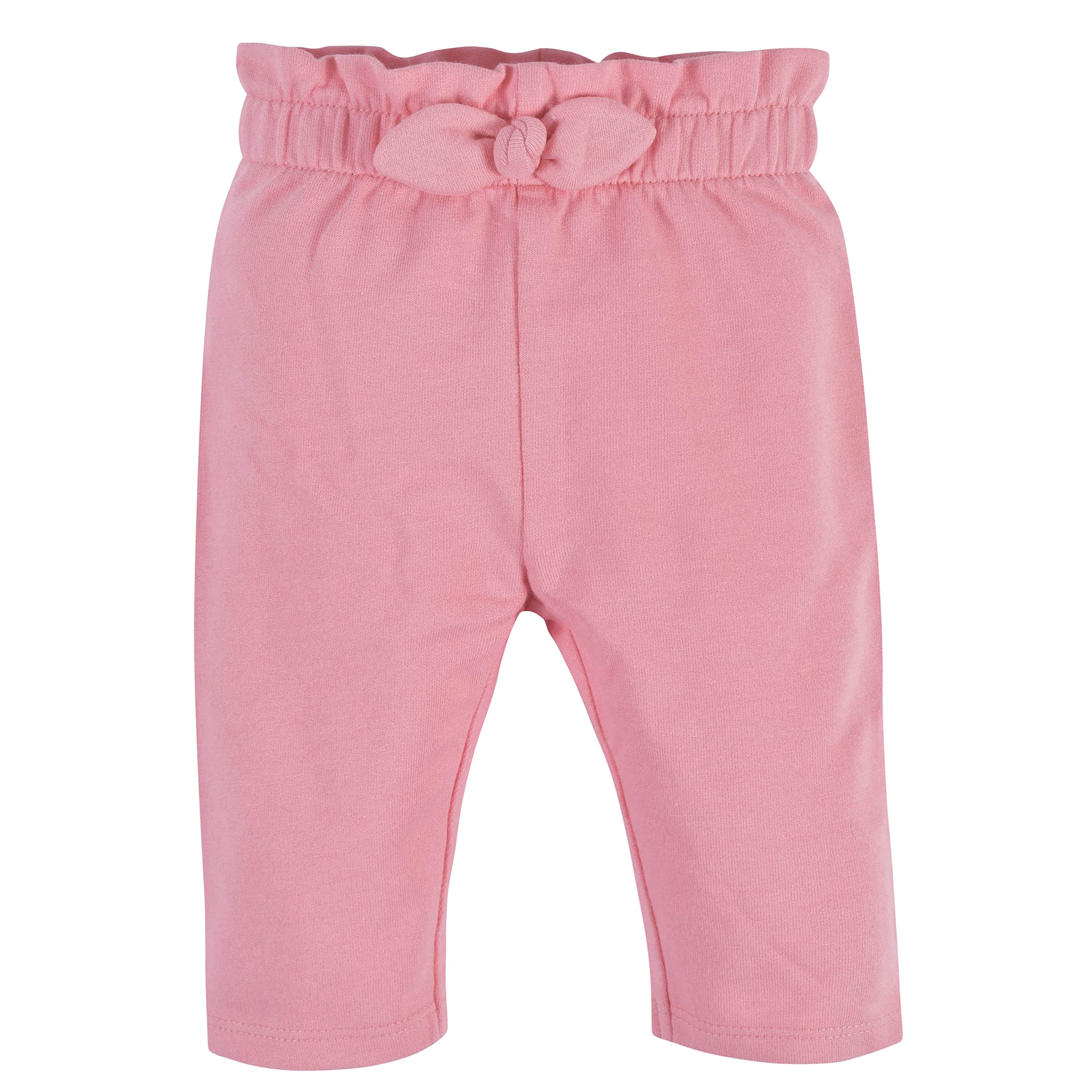 Gerber Baby 8-Piece Clothing Gift Set (5Pk Bodysuits 2Pk Pants & 1Pk Hooded Cardigan), Pink, 0-3 Months