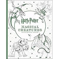 Harry Potter Magical Creatures Coloring Book: Official Coloring Book, The Harry Potter Magical Creatures Coloring Book: Official Coloring Book, The Paperback