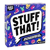 Stuff That! by Professor Puzzle Games - Family Friendly Card Game of Creative Thinking/Bluffing! - Card Game for All Ages.