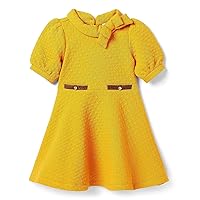 Janie and Jack Girl's Mattelasse Bow Dress (Toddler/Little Kids/Big Kids)