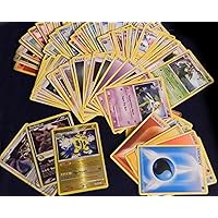 Pokemon Card Grab Bag - 120 Assorted Trading Cards + 3 Holo or Foil Bonus Cards