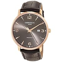 Certina, Mens, DS Caimano, Stainless Steel, Swiss Quartz Watch, C0354103608700