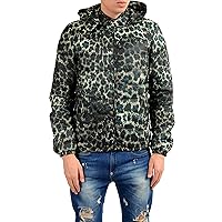 Just Cavalli Men's Insulated Full Zip Hooded Reversible Parka Jacket US S IT 48