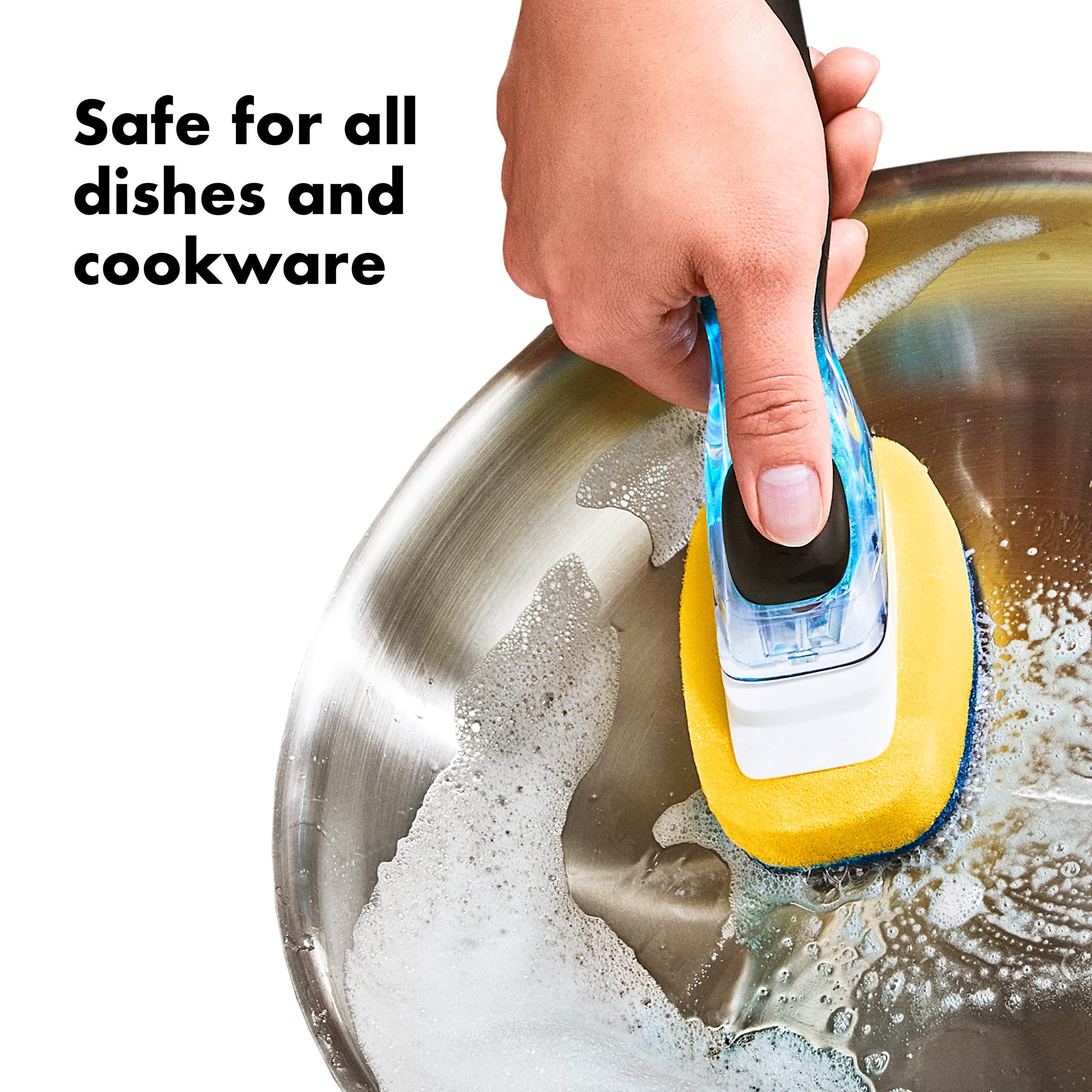 OXO NEW Good Grips Soap Dispensing Dish Scrub Refills - 2-Pack