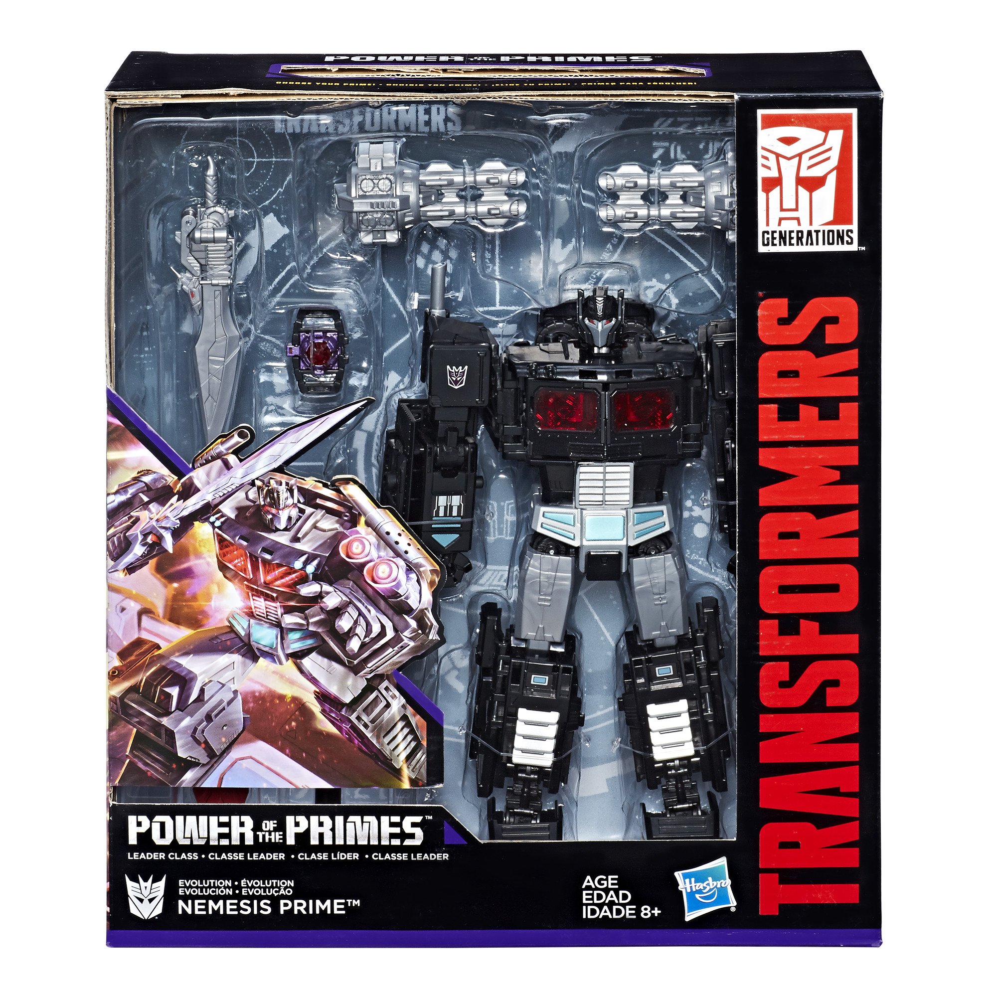 Transformers Generations Power of the Primes Evolution Nemesis Prime (Amazon Exclusive)