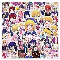 100Pcs Anime Oshi no Ko Stickers Cute Aesthetic Graffiti Decal for Water Bottle Suitcase Skateboard Refrigerator Laptop Teens Kids Gift Decoration Packs