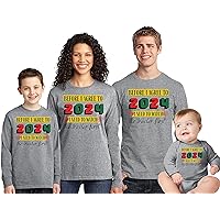 New Year Before I Agree to 2024 I Need to Watch The Trailer First Matching Family Long Sleeve Shirt