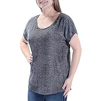 I-N-C Womens Pullover Blouse