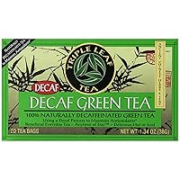 Decaf Green Tea, 20 Tea Bags (Pack of 6)