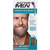 JUST FOR MEN Color Gel Mustache & Beard M-35 Medium Brown 1 ea