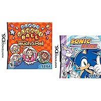 Sega Fun Pack featuring Sonic Rush and Super Monkey Ball Touch and roll - Nintendo DS