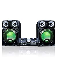 TY-ASW8000 800 Watt Bluetooth Stereo Sound System: Wireless Mini Component Home Speaker System with LED Lights