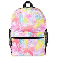 The Children's Place Kids' Preschool Elementary Backpack for Boys Girl, Multicolor Tie Dye, NO_Size