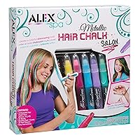 Alex Spa Metallic Hair Chalk Salon Girls Fashion Activity