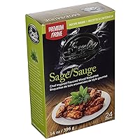 Bradley Smoker BTSG24 Sage & Maple Flavor Banquettes (24 Pack), Brown