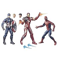 Marvel Legends Captain America: Civil War 6-inch Figure,48 months to 1188 months 3-Pack