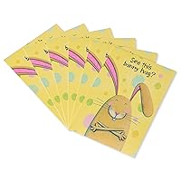 American Greetings Easter Cards with Envelopes, Bunny Hug (6-Count)
