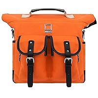 Mini Phlox Backpack Orange Carry on Bag fits Microsoft Surface Pro 4, Pro 3, Surface 2 Pro