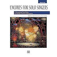 Encores for Solo Singers Encores for Solo Singers Paperback Audio CD