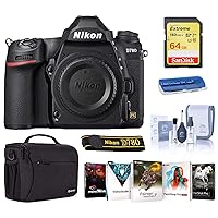 Nikon D780 FX-Format DSLR Camera Body Only Bundle with Bag, 64GB Card, PC Software Pack and Accessories