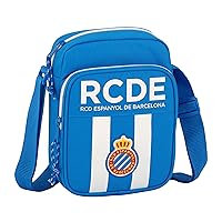 R.C.D. Espanyol Official Shoulder Bag with Outer Pocket