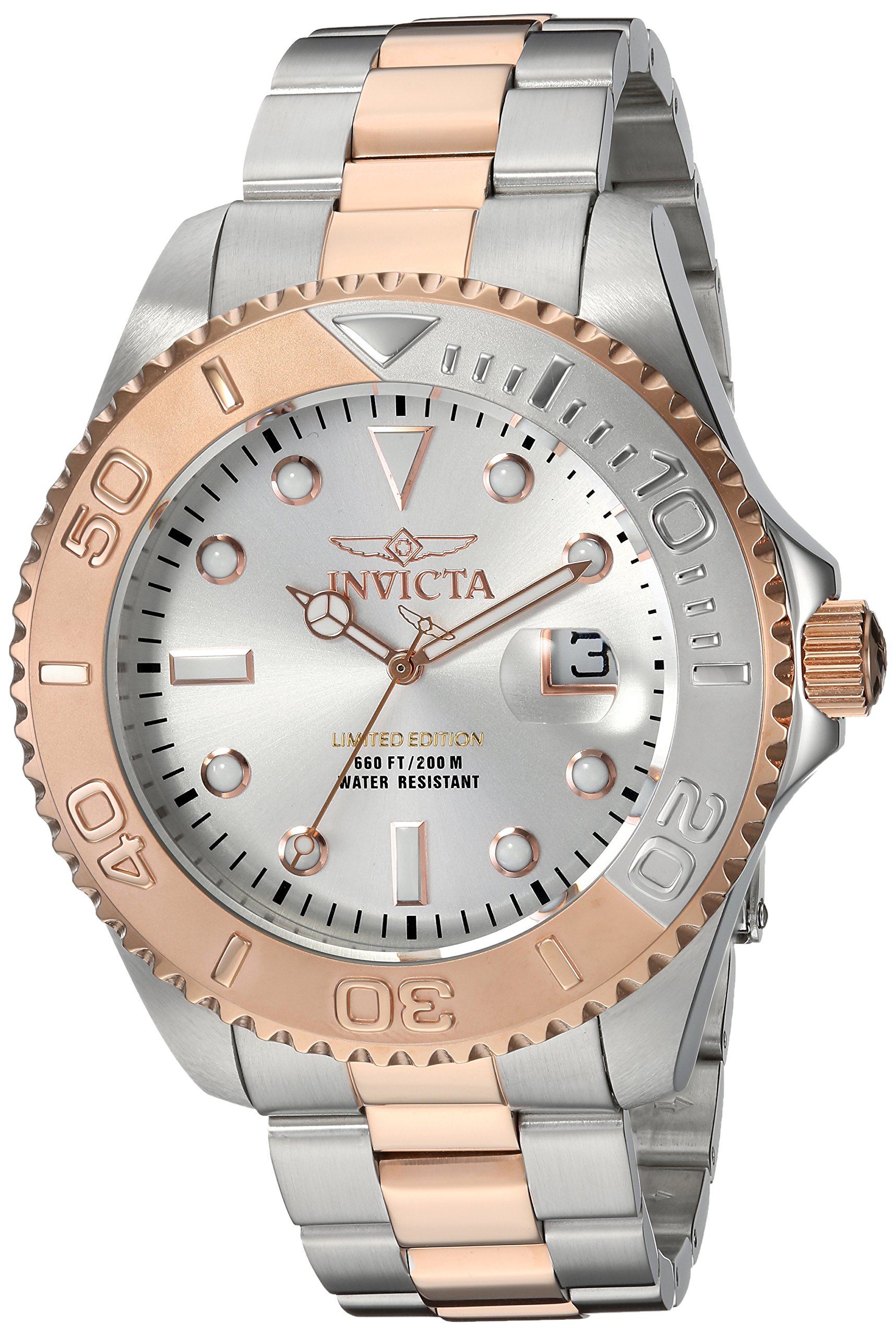Invicta Men's 24624 Pro Diver Analog Display Quartz Two Tone Watch