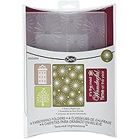 Sizzix Textured Impressions Embossing Folders 4PK - Starry Night Set by Rachael Bright